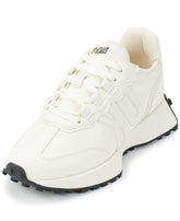 DKNY Women's Needra-Lace Up Everyday Sneaker, Cream, 5